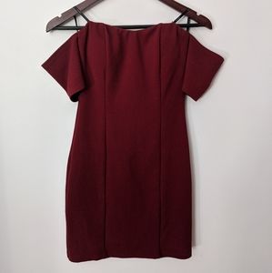 Princess sleeve bodycon mini dress